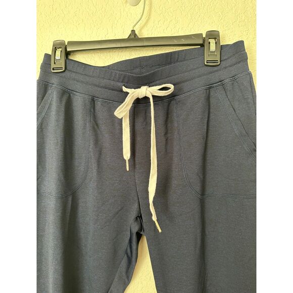 ZYIA Navy Blue Waist Tie Pull On Comfy Jogger Pants Size Medium - Picture 3 of 8